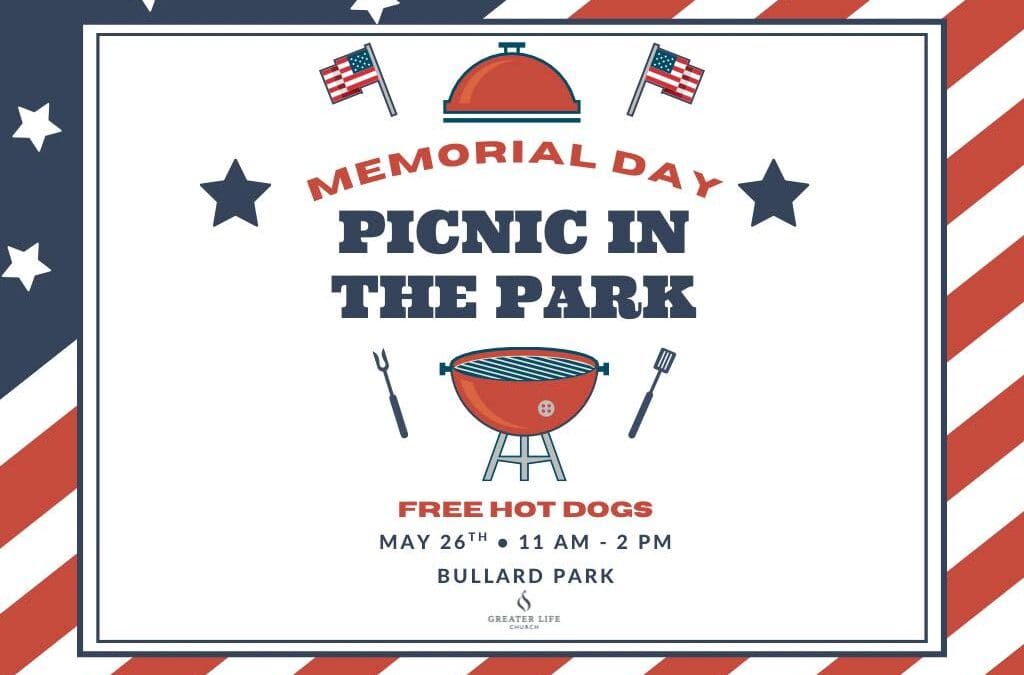 Bullard – Memorial Day Picnic in the Park