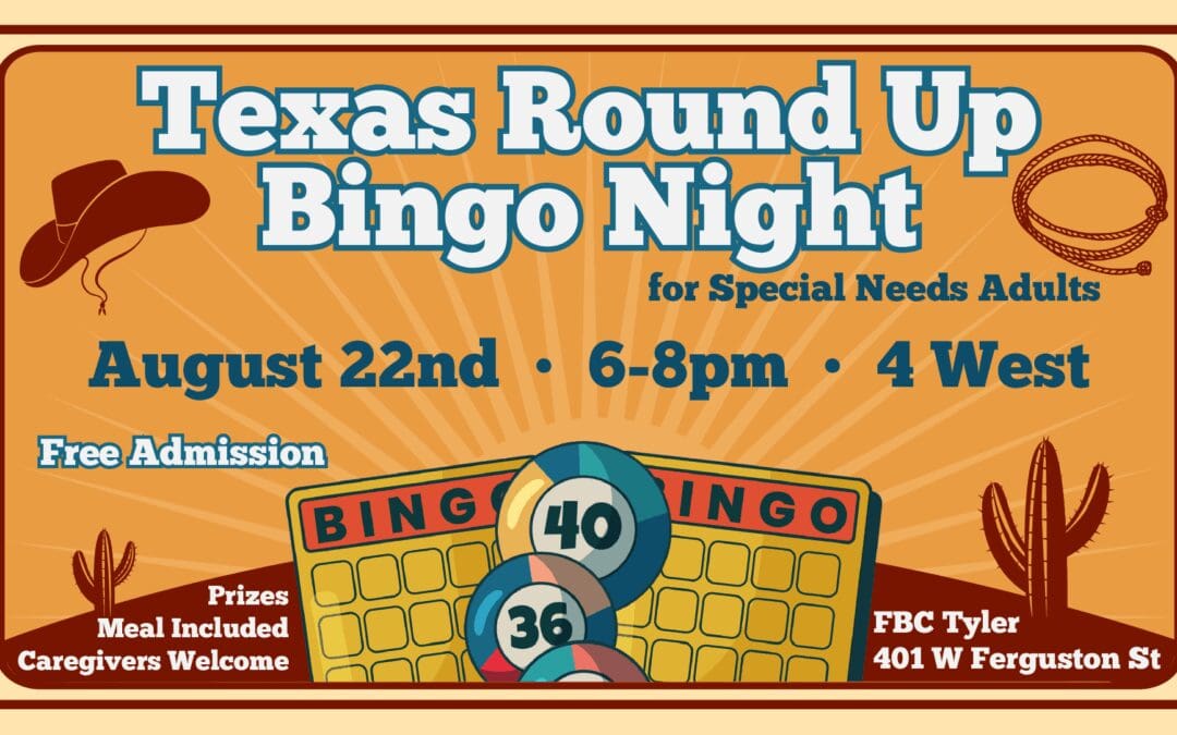 Texas Roundup Bingo for Special Needs Adults