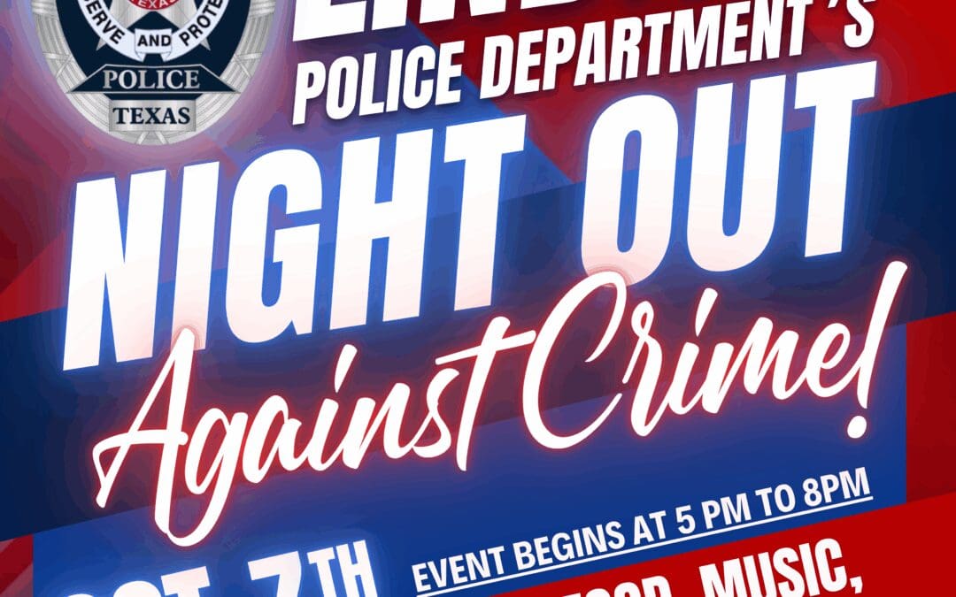 Lindale Police Department’s National Night Out Event – Night Out Against Crime!