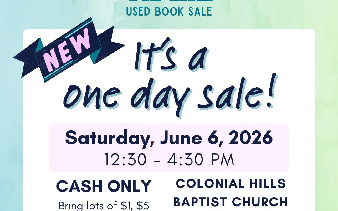 TACHE Used Book Sale