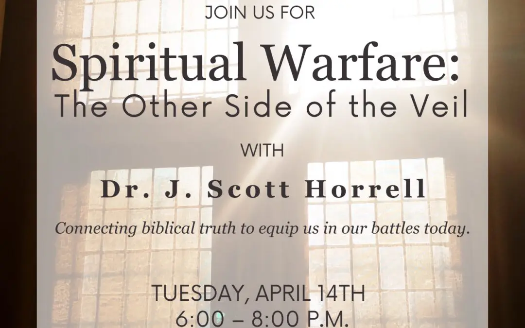 Womenary Pop-Up Event on Spiritual Warfare: The Other Side of the Veil
