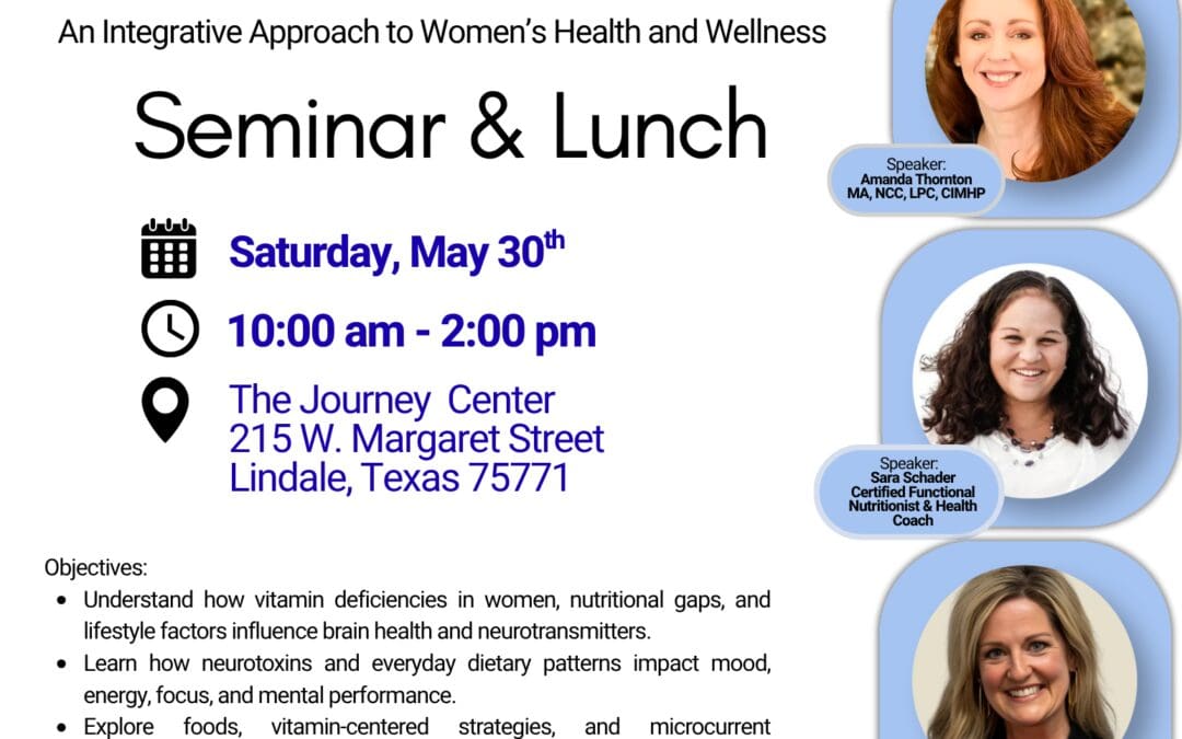 Women’s Health Seminar & Lunch: Neurons, Nutrients & Neurotoxins