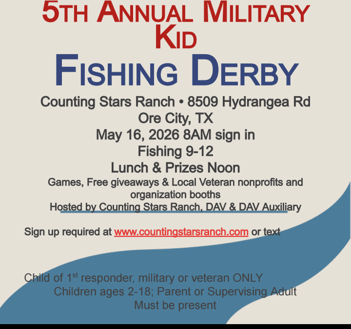 Military Kids Fishing Derby