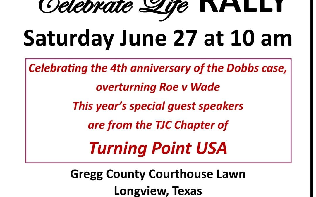 4th annual rally for for life