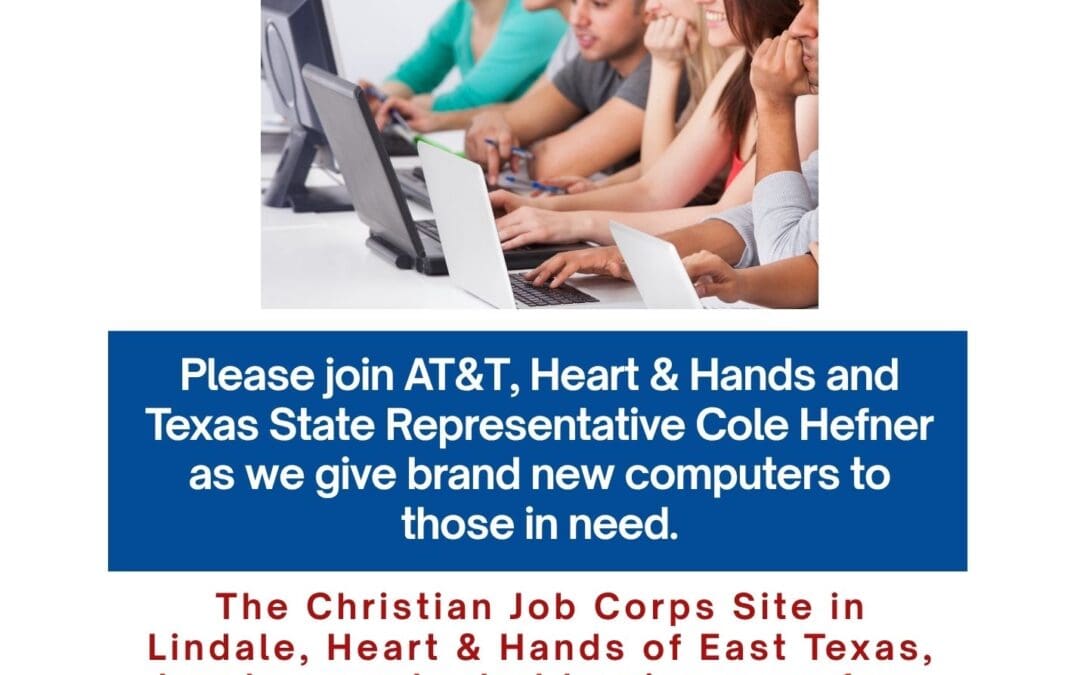 Press conference: AT&T, Heart & Hands, Texas state representative Cole Hefner
