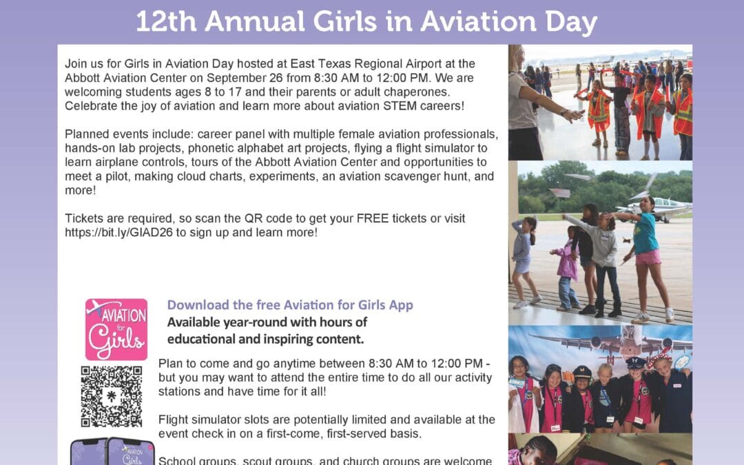 Girls in Aviation Day: LeTourneau University