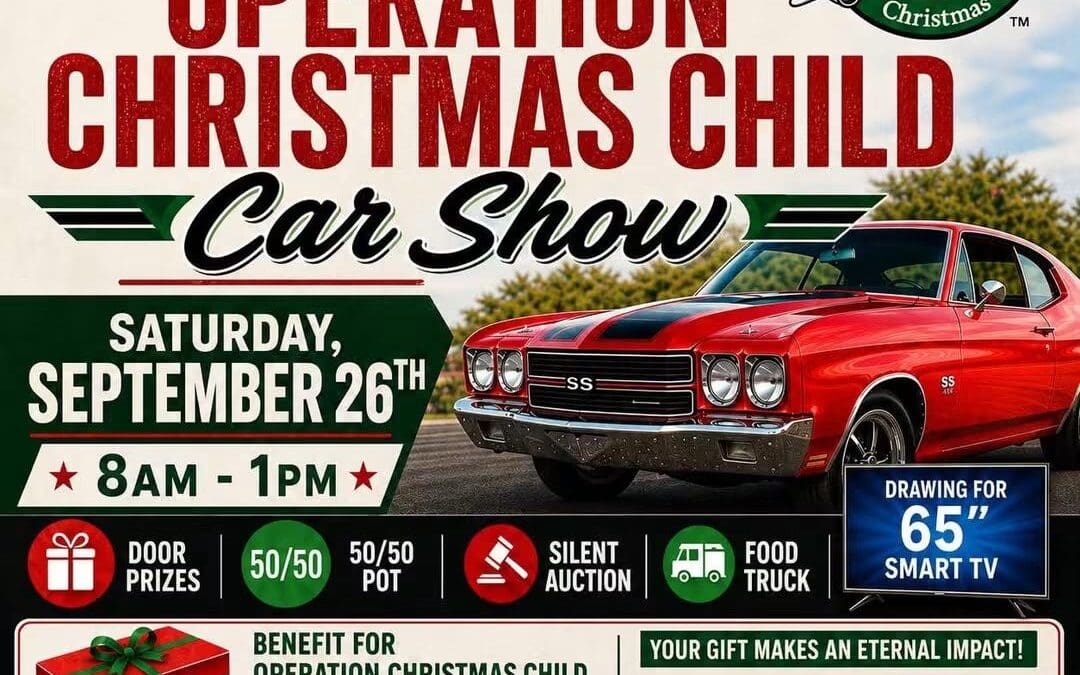 Annual Operation Christmas Child Car Show