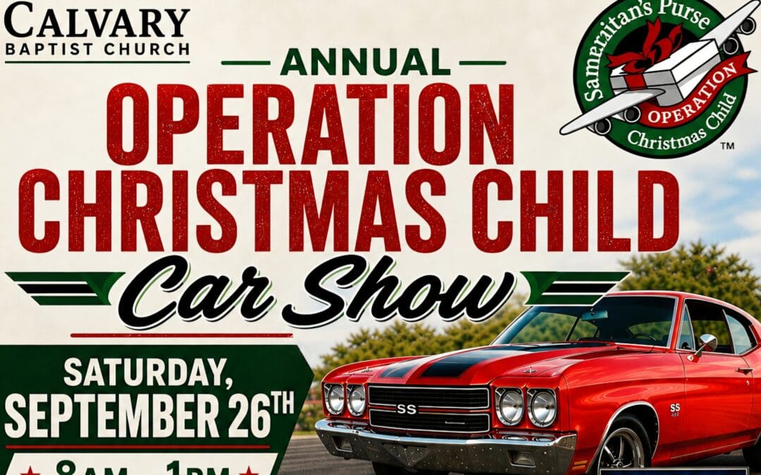 5th Annual Calvary Baptist Church Car Show